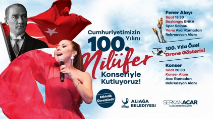 Aliağa’da Cumhuriyetin 100.Yıl Kutlamaları Başladı Galeri