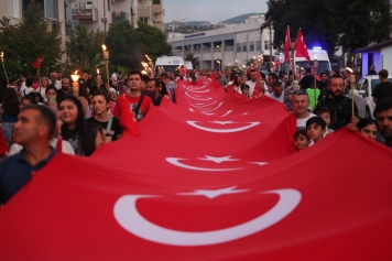 Büyük Zafer’in 101. Yaşı Aliağa’da Coşkuyla Kutlandı Galeri