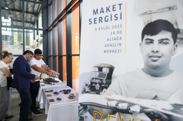 Türkiye Birincisi Aliağalı Devrim Baran Gündüz’den Maket Sergisi Galeri